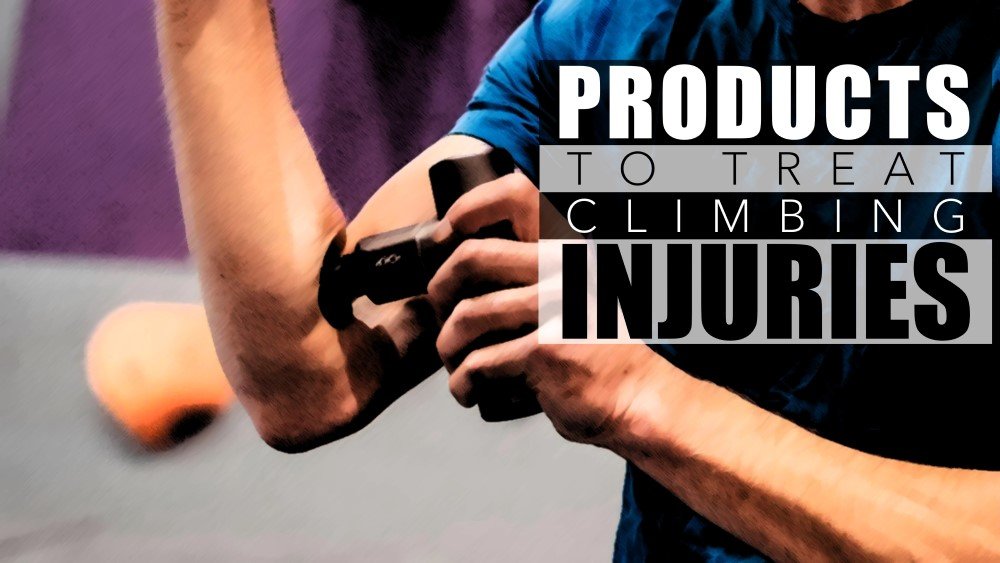 Products to treat climbing injuries