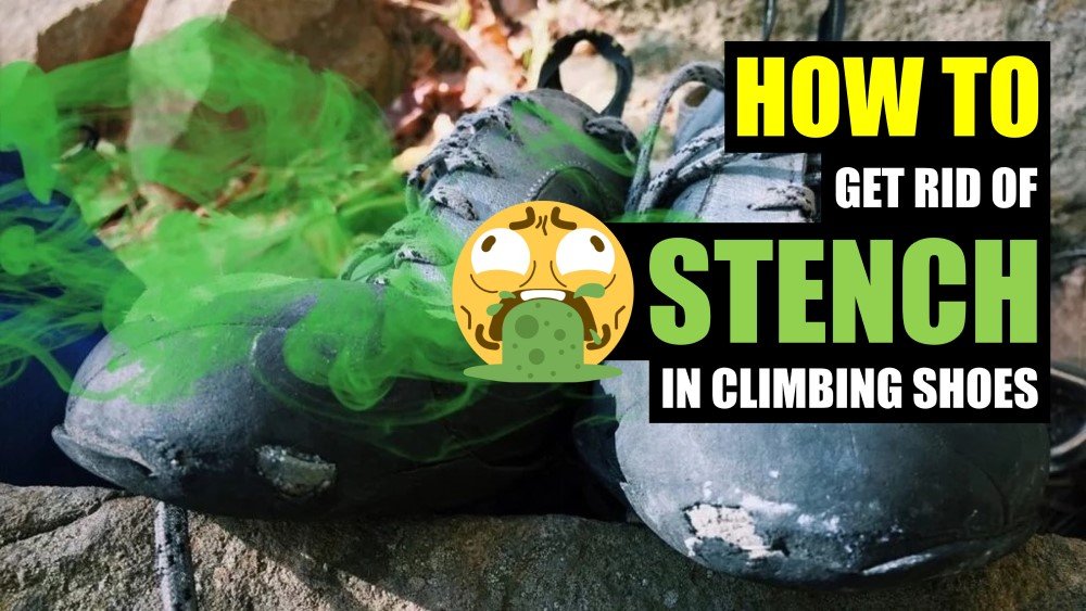 How to get rid of stench in climbing shoes